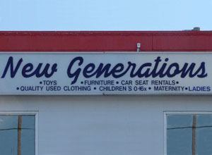 New Generations Sign