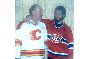 Kenneth Goy in Hockey Jersey