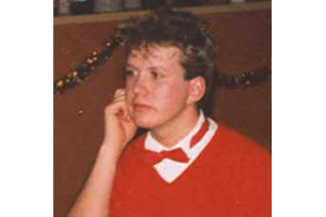 A young Lorne Grotkowski