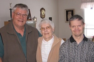 Sadie, Barry, and Dale Edgar